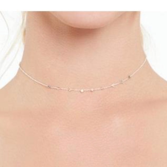 Stella & Dot Celestial Cocker Necklace - Silver - Picture 1 of 7